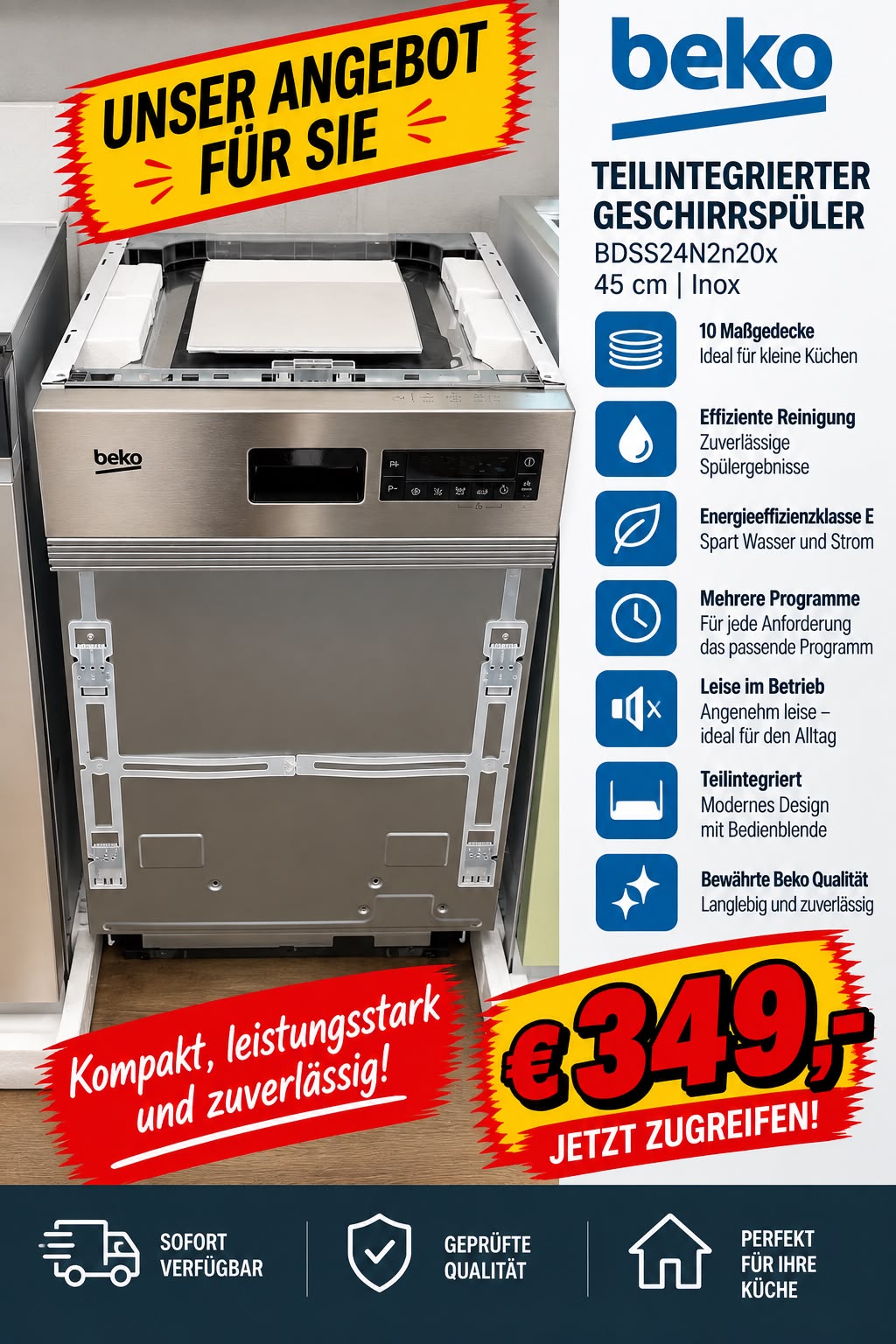 Beko-Teilintegrierter-Geschirrspueler-BDSS24N2in20x-45cm-349EUR